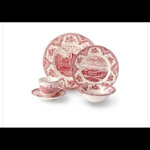 JOHNSON‎ BROTHER CASTLE ON THE LAKE 5 PIECE SETTING